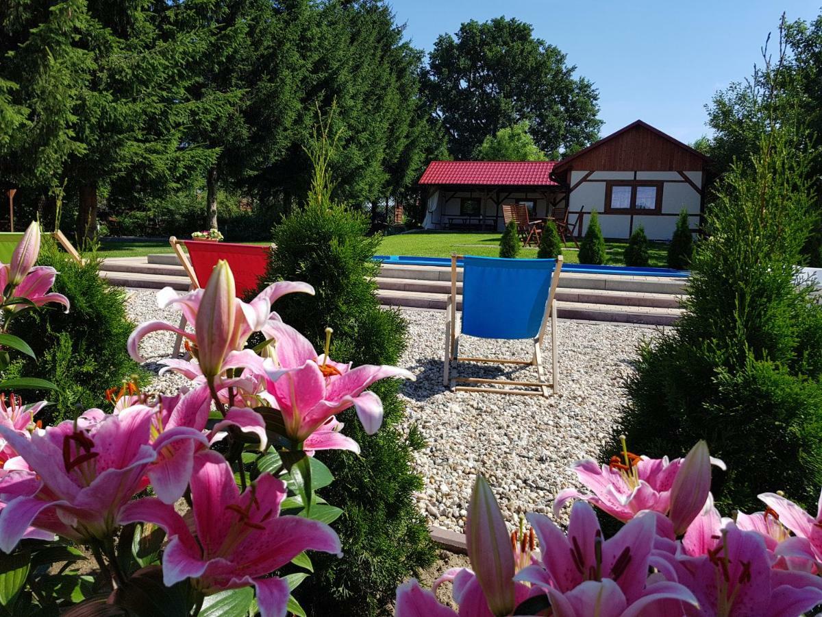 Appartamento Cudowny Zakatek Z Ogrodem I Basenem Bukwica  Esterno foto